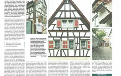 Sieht aus wie alt – Neubau hinter historischer Fachwerk-Fassade